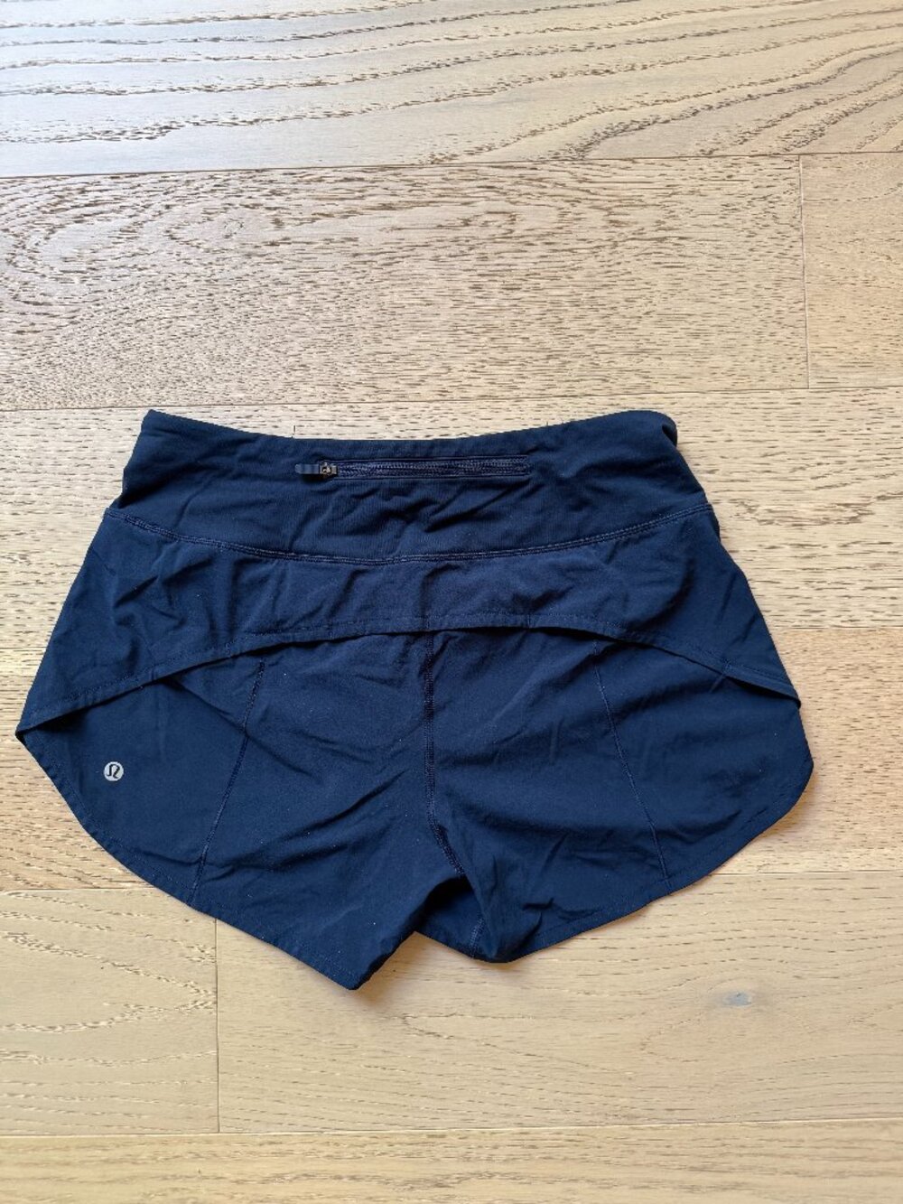 Lululemon Shorts, 3.5" inseam, Size 6, Navy Blue, Excellent Condition